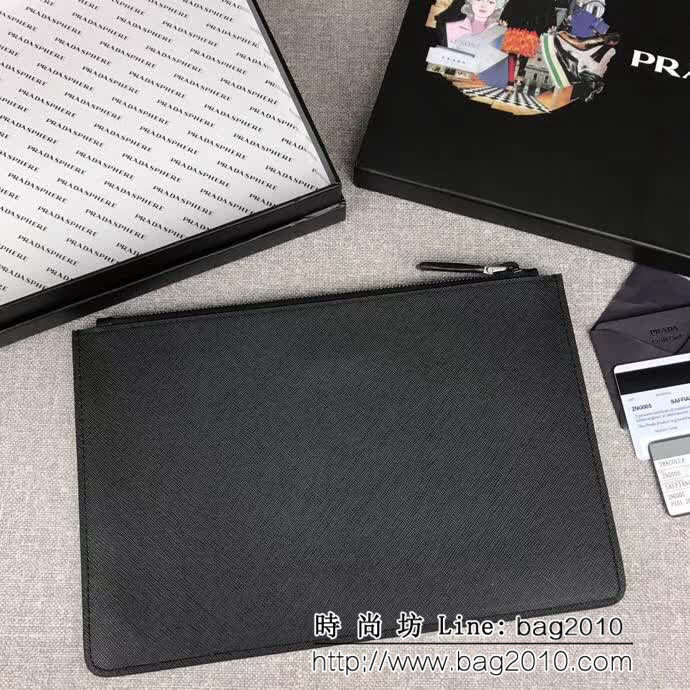 PRADA普拉達 官網同步 專櫃最新款式 男士手包 2NG005 DD1139